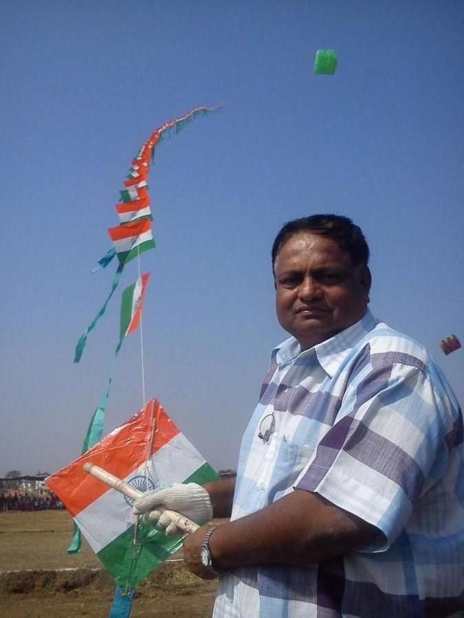 indian flag kites flying