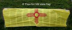 6' Flexifoil New Mexico state flag