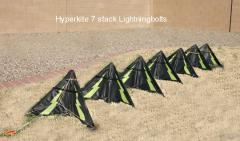 Hyperkite 7 stack lightingbolts