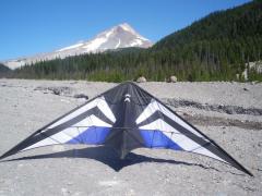 Flying next to Mt Hood.