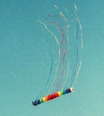 Rainbow Kites in 13-train