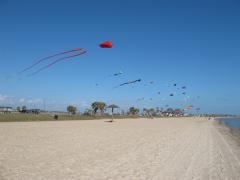 View from the beach