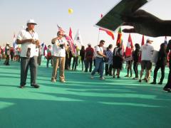 International Kite Festival 2013 - Ahmedabad, Gujarat, India