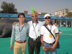 Vietname Kite Flyers at International Kite Festival 2013