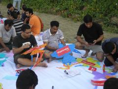 Brand Promotion with Kite Making And Flying