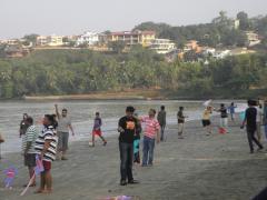 Huge Kite Flying