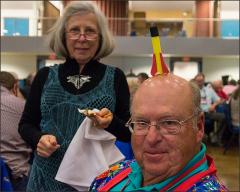 Fun and games at the awards banquet