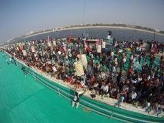 Kite Ariel Photography at International Kite Festival 2014, Ahmedabad India