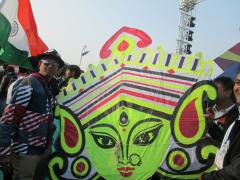 International Kite Festival 2014, Ahmedabad, Gujarat, India