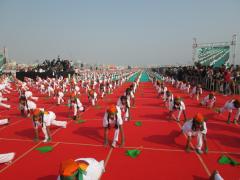 Royal Kite Flyers Club at International Kite Festival 2014, Ahmedabad