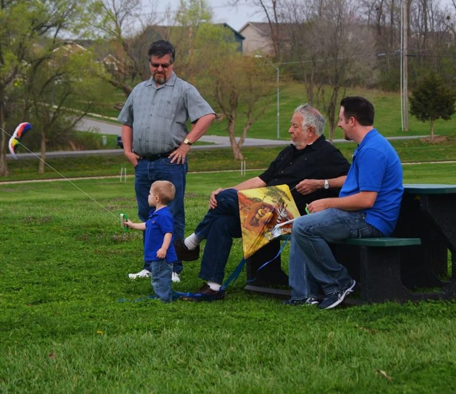 Family Kite Flying