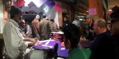 Visiting some of the kite shops in Jaipur