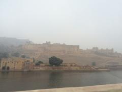 Huge hillside palace outside Jaipur