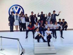 Volkswagen show team, all done!