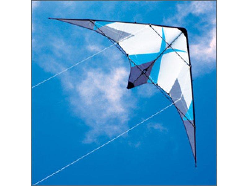 Kymera by Barresi Dual Line Stunt Kite in Blue, New $175